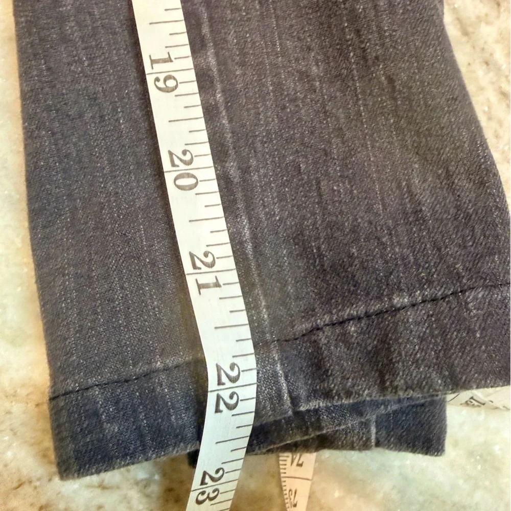 Gloria Vanderbilt Gray Stretch Jeans Size 6 Cropped/Ankle - Picture 10 of 11